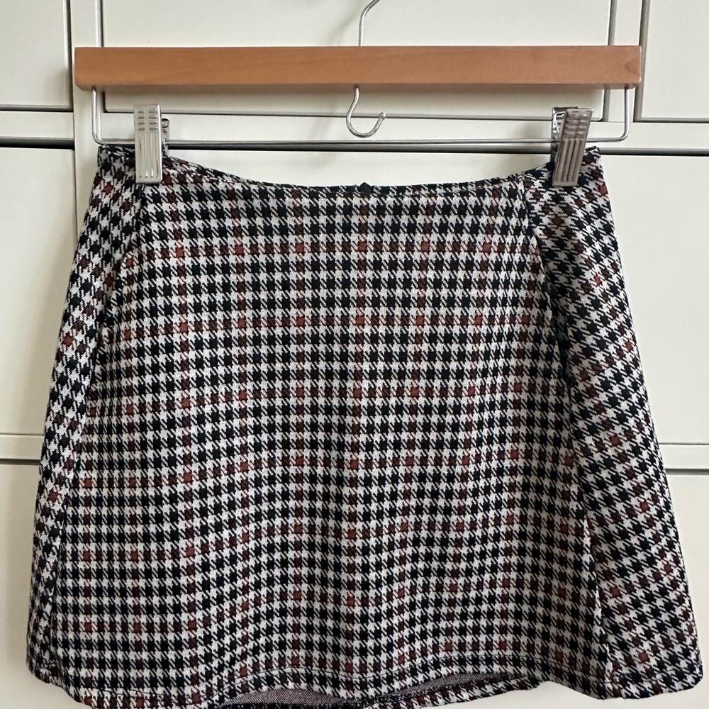 Alterd state plaid mini skirt